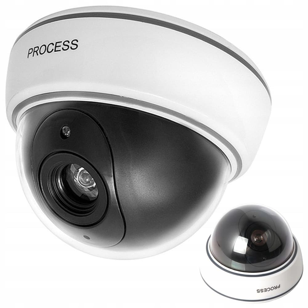 Atrapa kamery kamera kopułkowa kopułka led ir duża